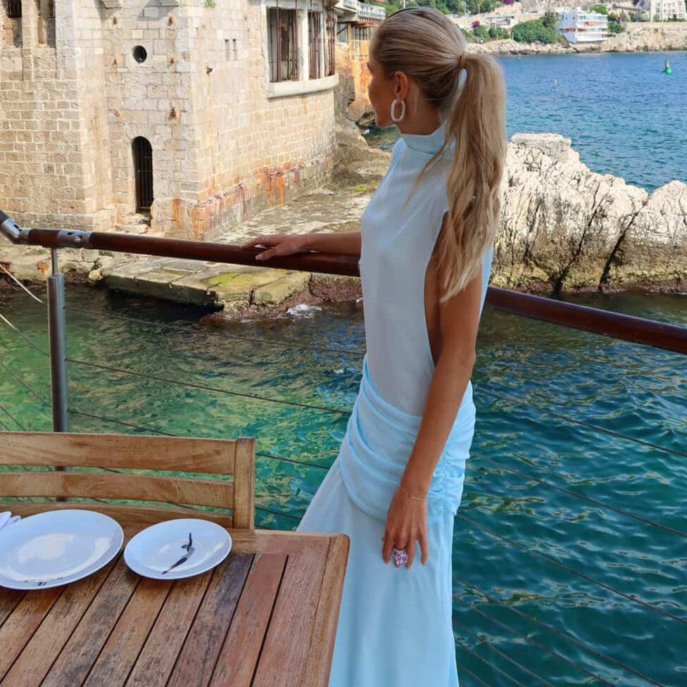 BLUE LARISSA GOWN