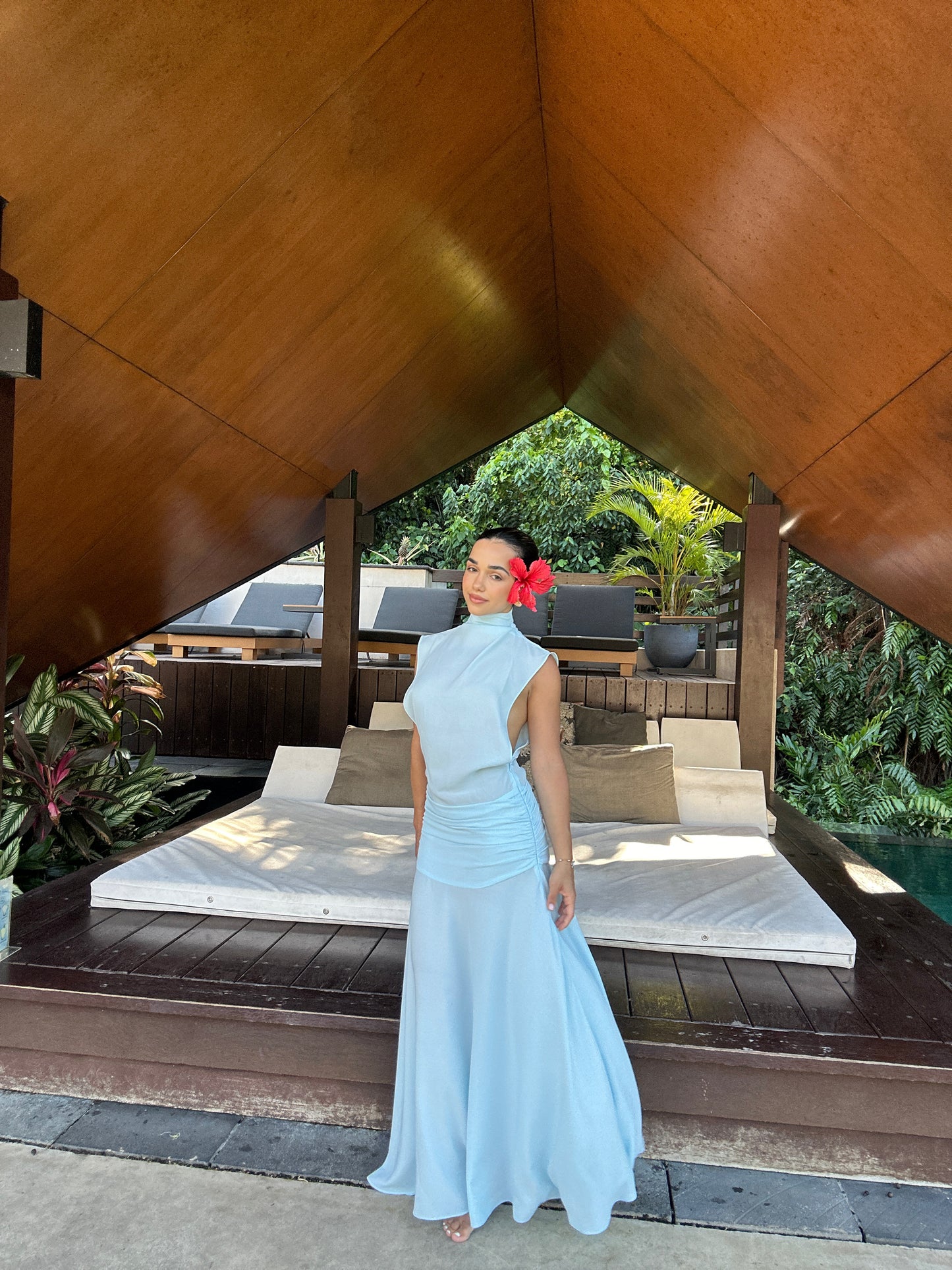 BLUE LARISSA GOWN