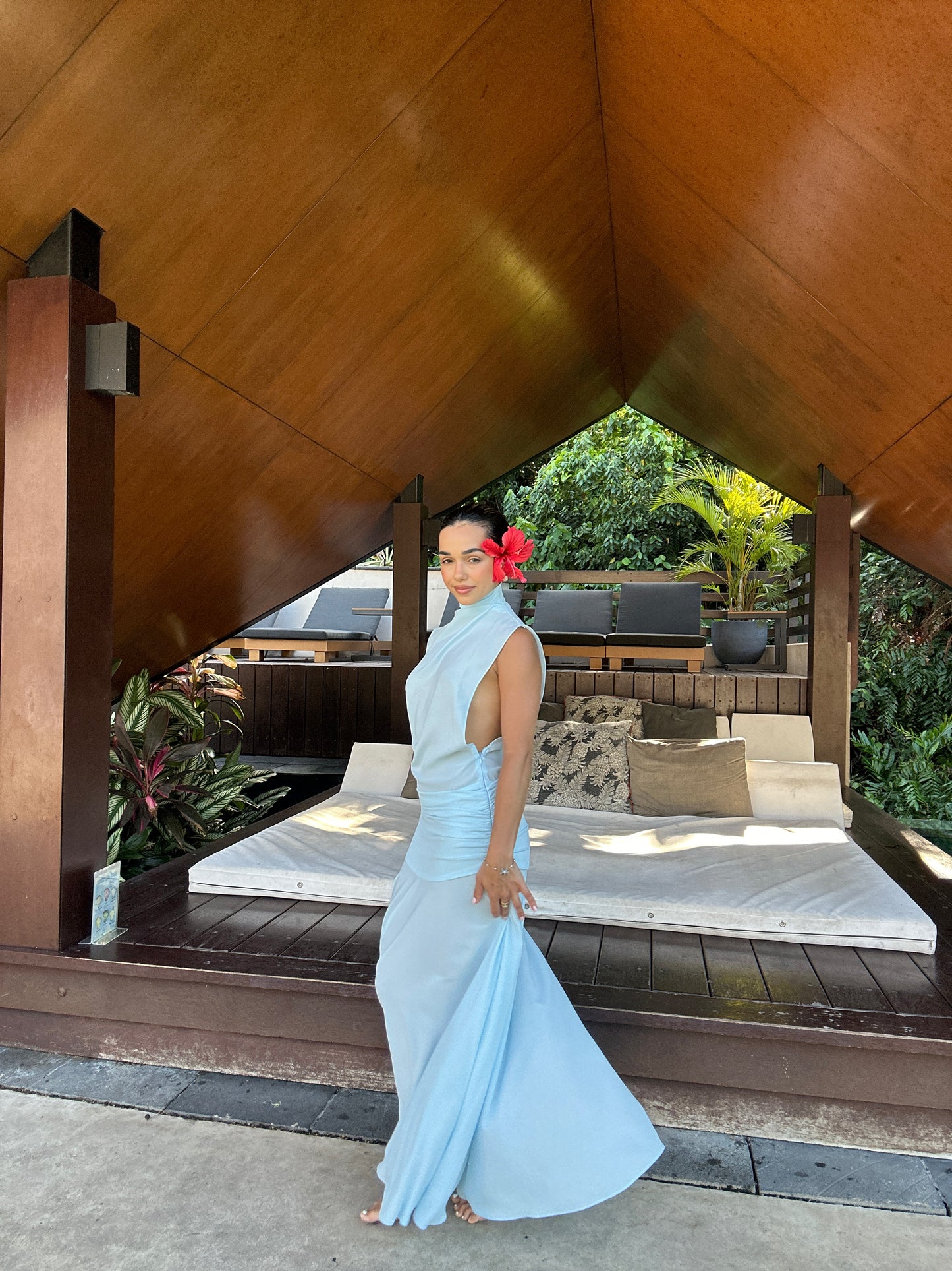 BLUE LARISSA GOWN