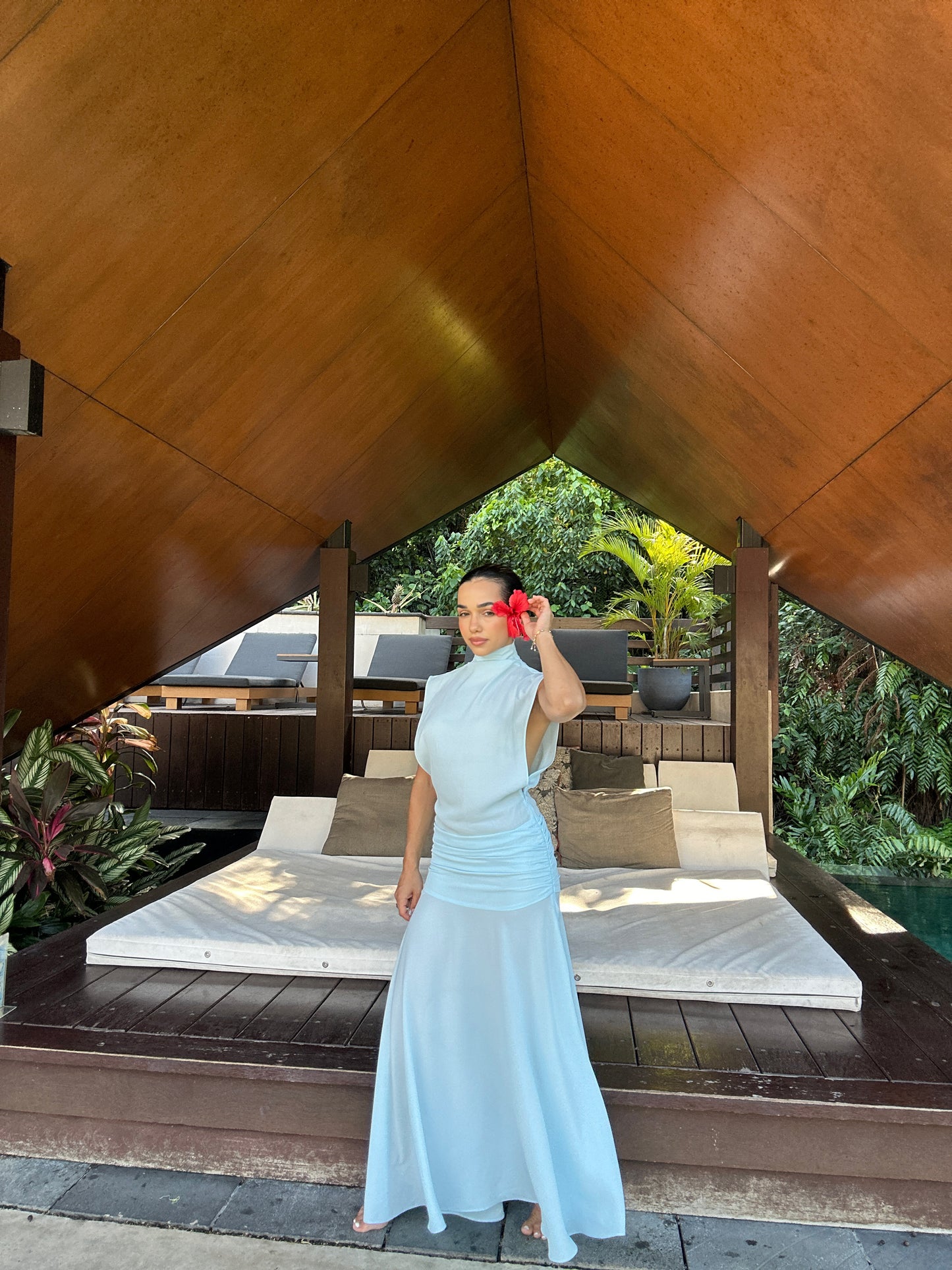 BLUE LARISSA GOWN