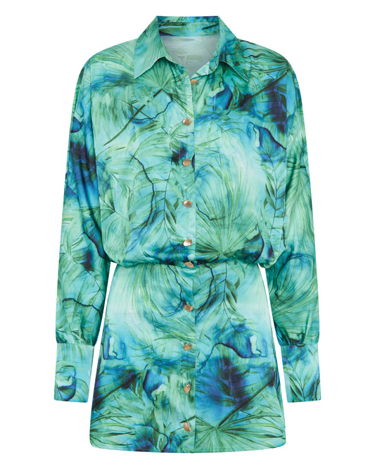 PALM MIRAGE DRESS