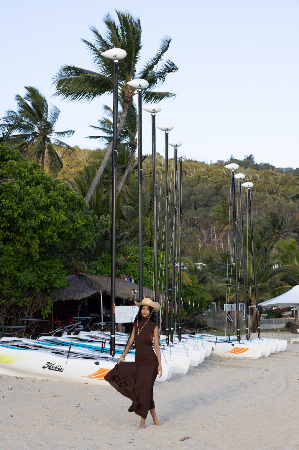 CHOCOLATE LARISSA GOWN