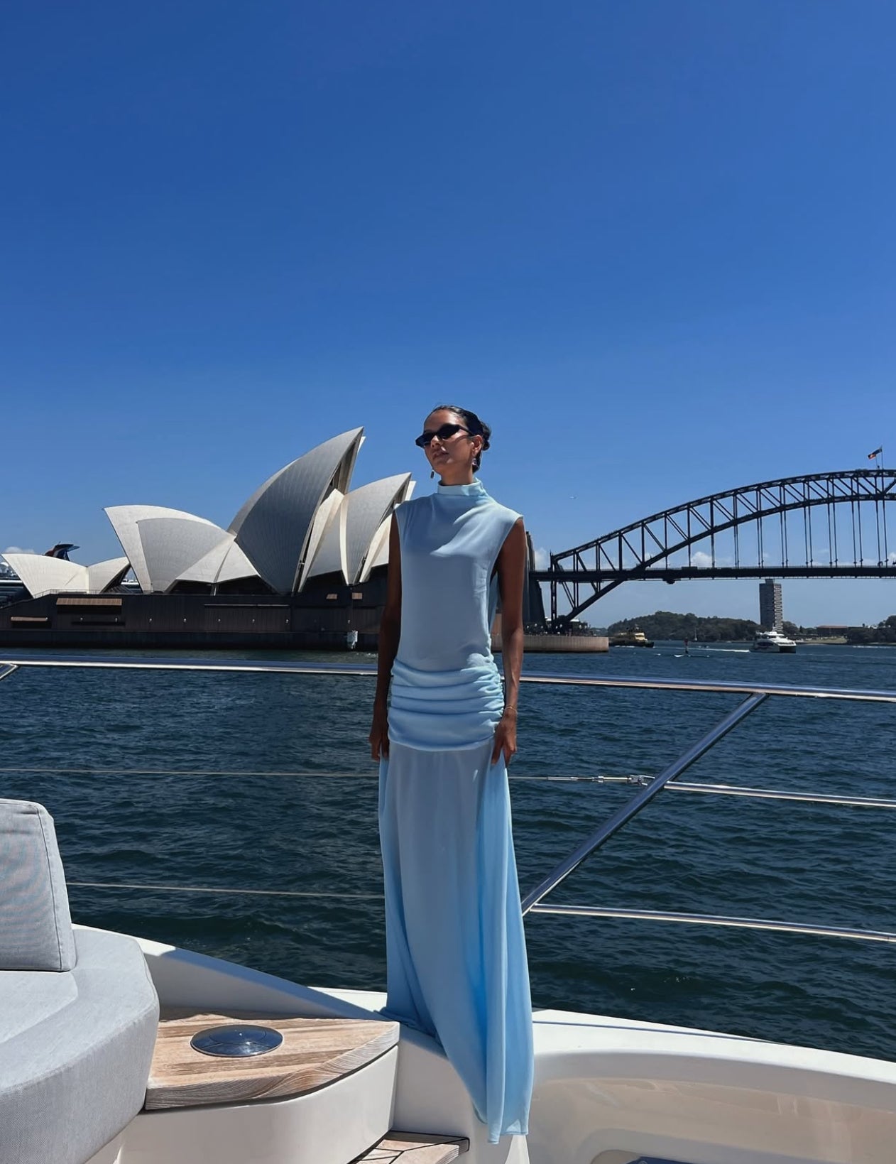 BLUE LARISSA GOWN