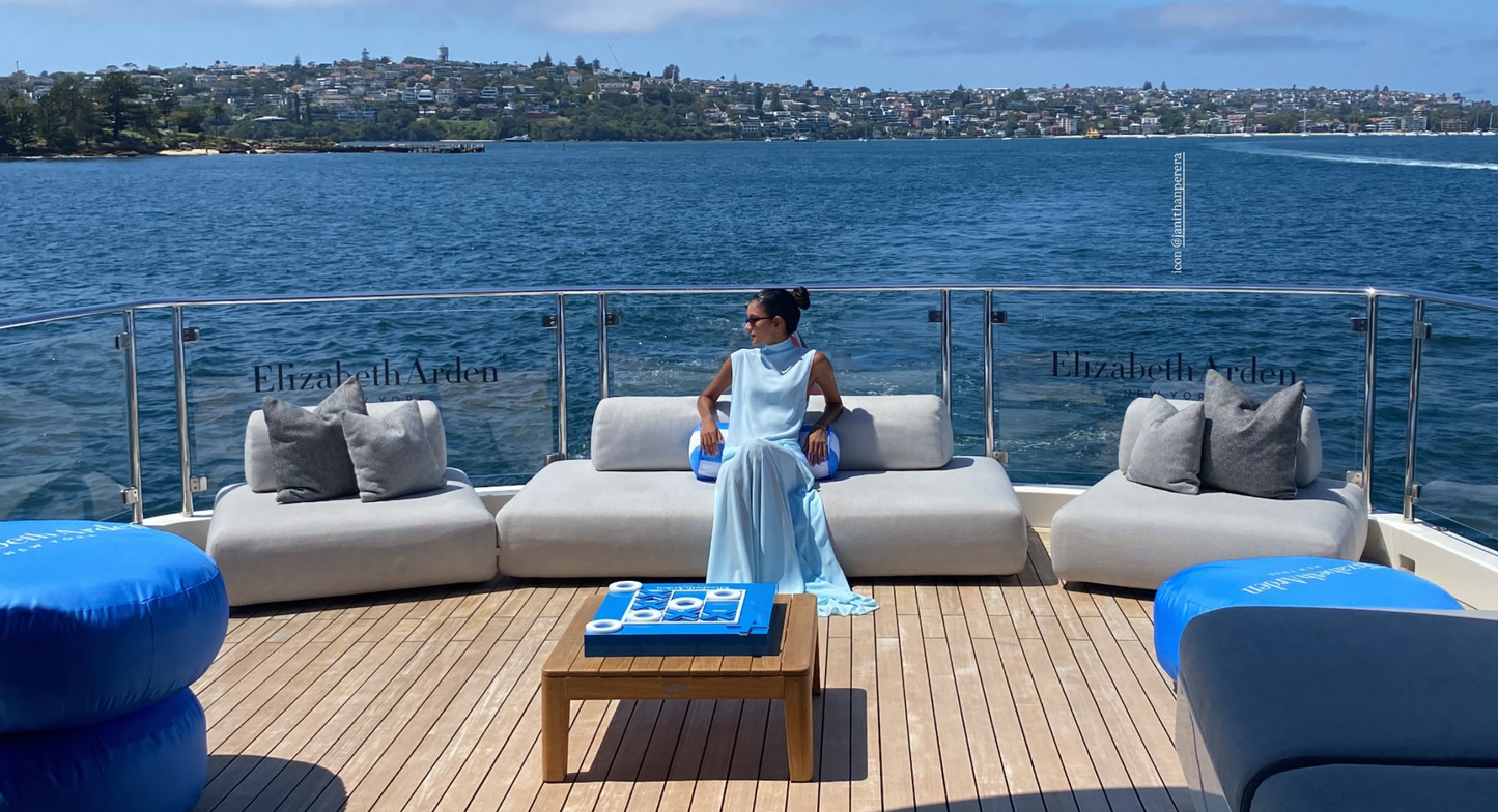 BLUE LARISSA GOWN