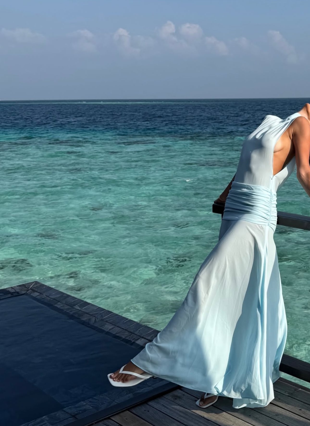 BLUE LARISSA GOWN World of Rzrt BLUE LARISSA GOWN World of Rzrt