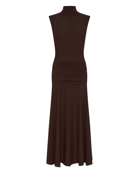 Chocolate Larissa Gown