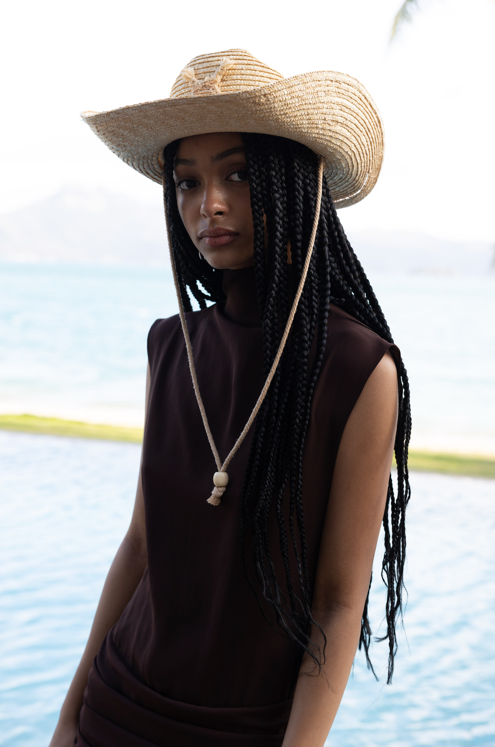 CHOCOLATE LARISSA GOWN