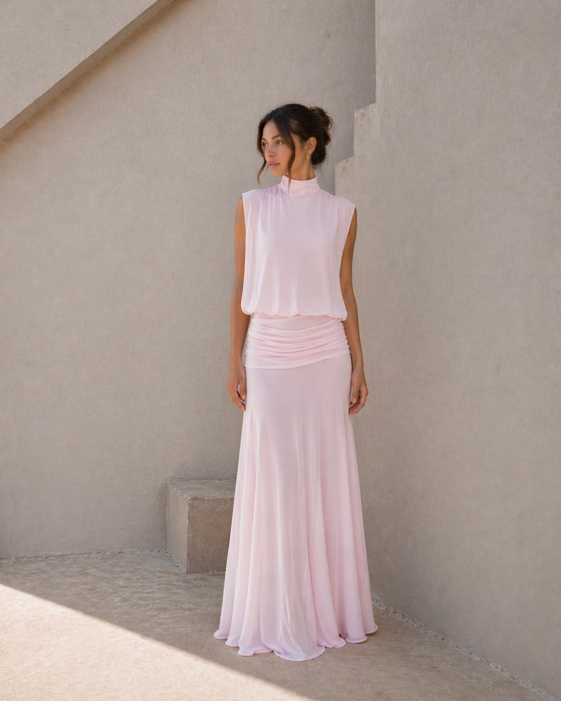 BLUSH VEIL LARISSA GOWN